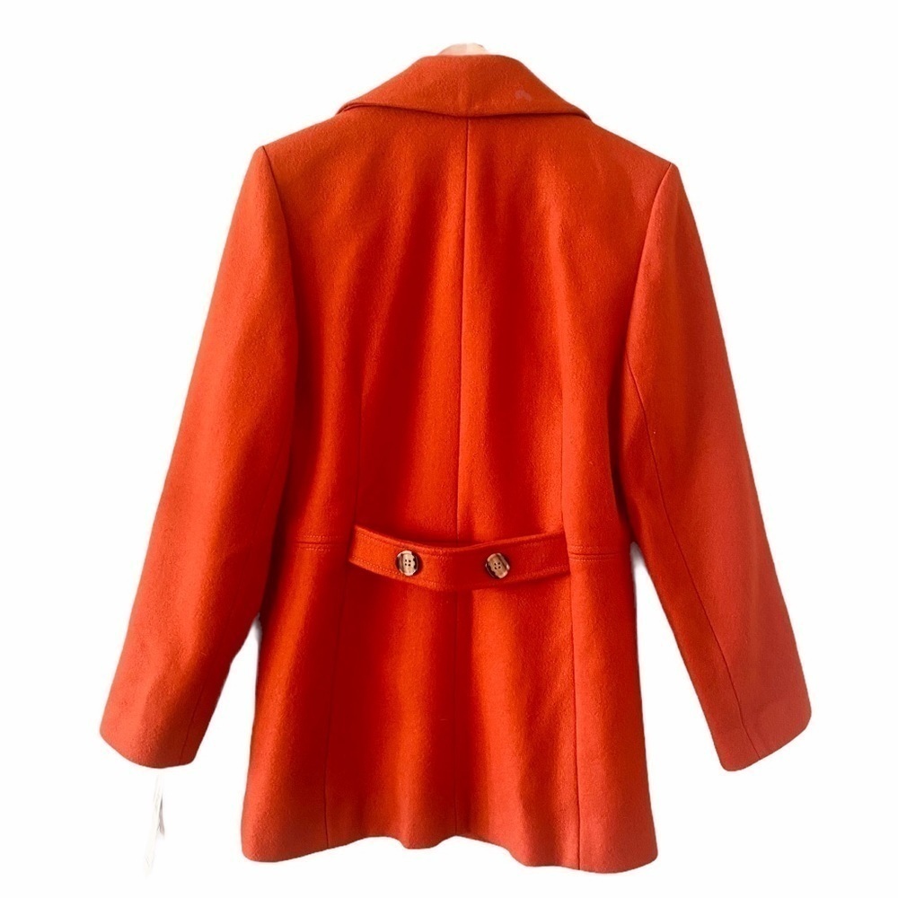 PAUL LEVY Vintage Wool Double Breast Coat Size M NEW - Picture 7 of 13